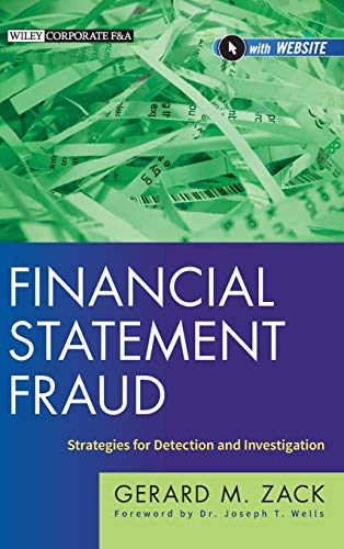 Financial Statement Fraud: Strategies for Detection and Investigation (Wiley Corporate F & A) von Wiley